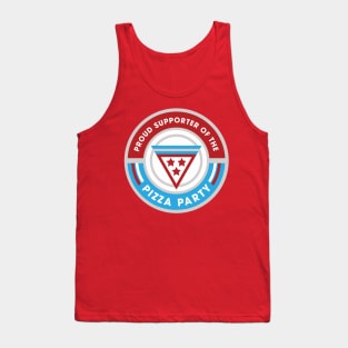 Proud Supporter of the Pizza Party Election Tank Top